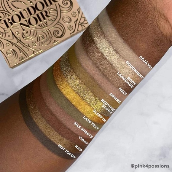 ColourPop "Boudoir Noir" eyeshadow palette - Picture 5 of 11